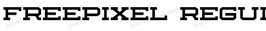freepixel regular字体转换 freepixel regular字体转换